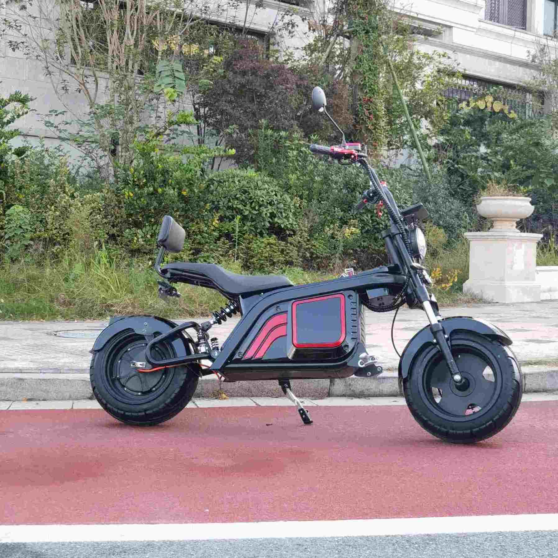 YIDE Chinese Two Wheels  Adult 2 Person High Quality Cheaper Price  Electric  Motos Scooters Motorcycles Ckd Mobility Scooter