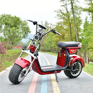 New Electric Scooter 1500W Citycoco Fat Tire Electric Chopper Bike From Top Factory YIDEgreen Scooter