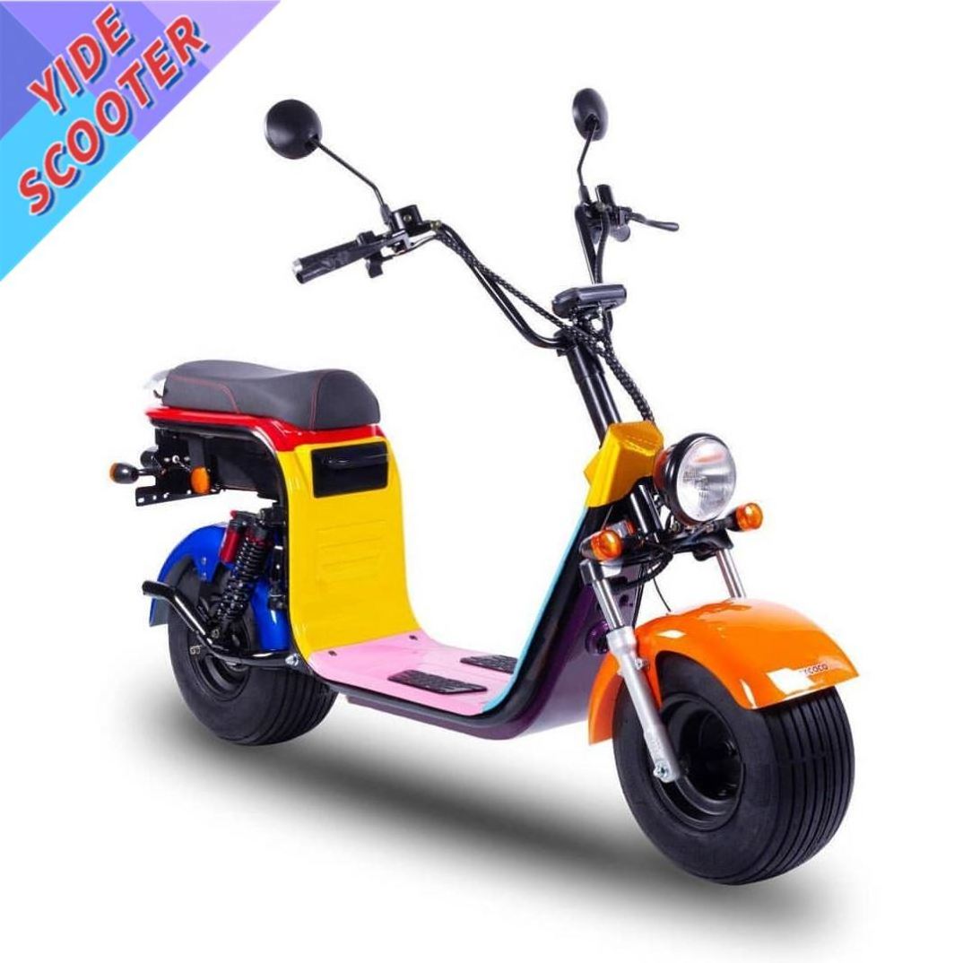 YIDE 3 Wheels 1000W/1500W Electric Motorcycle And Sidecar