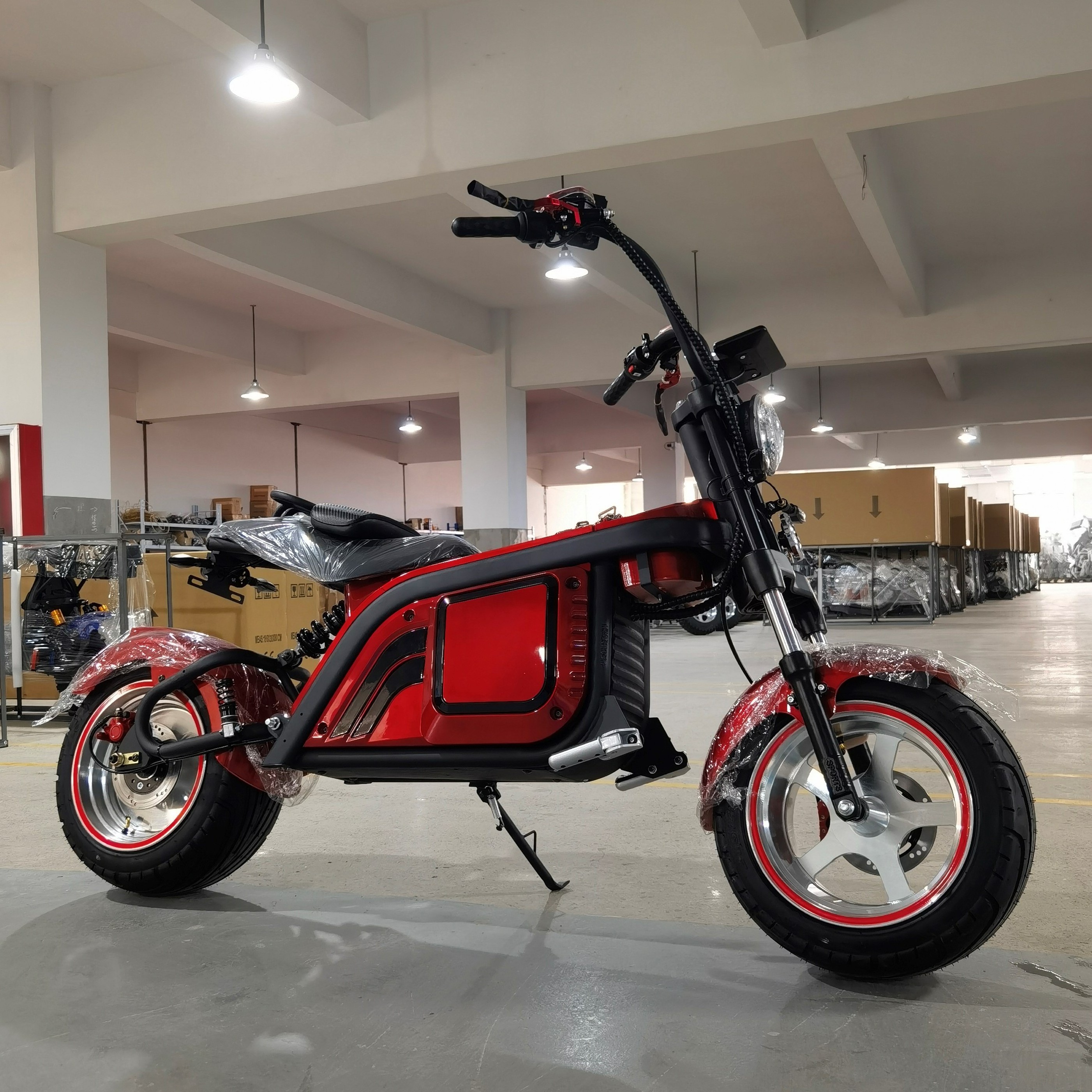 YIDE  R804-M2 Big Wheel 3000W Powerful Motor 30A Lithium Battery Citycoco Electric Scooter