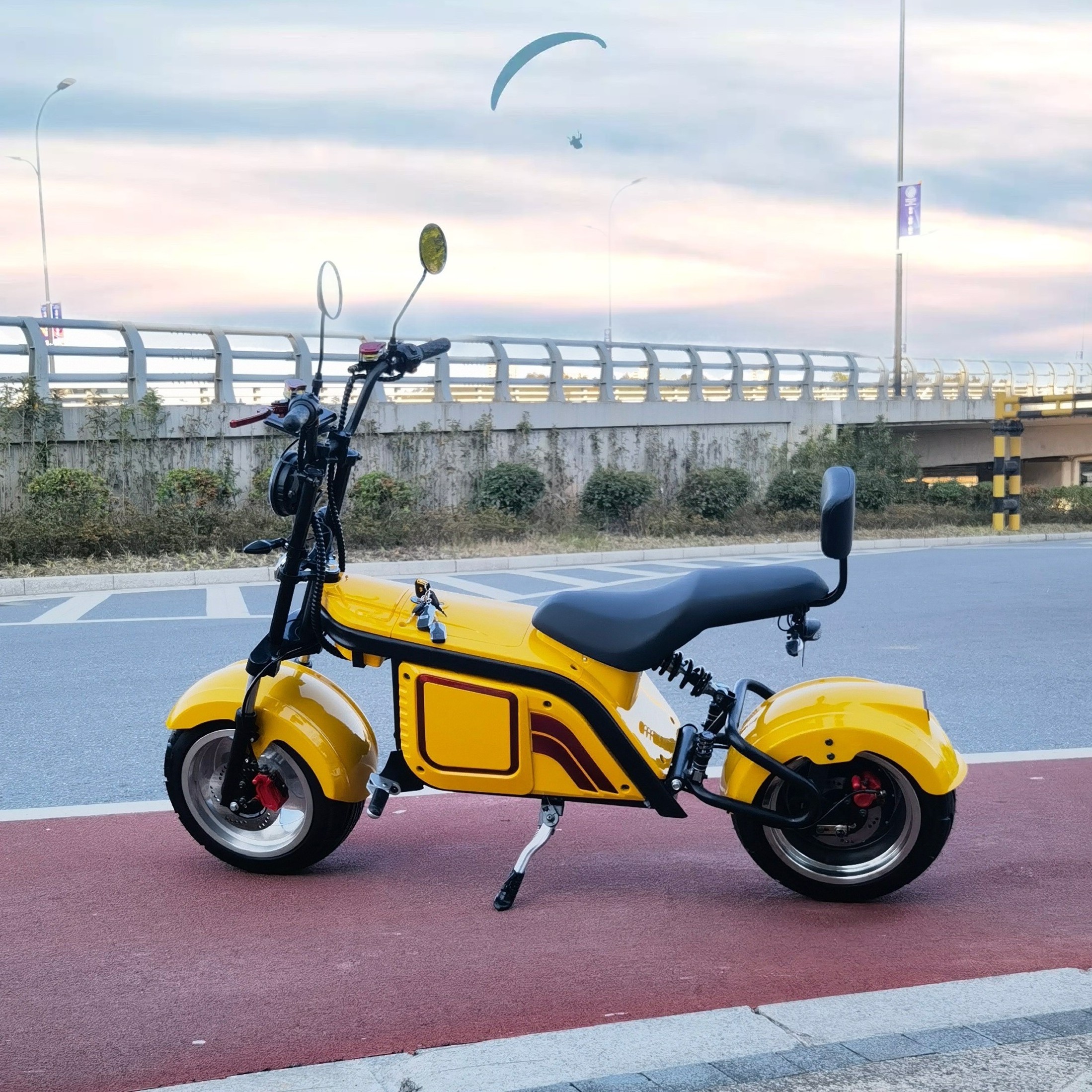 YIDE  R804-M2 Big Wheel 3000W Powerful Motor 30A Lithium Battery Citycoco Electric Scooter