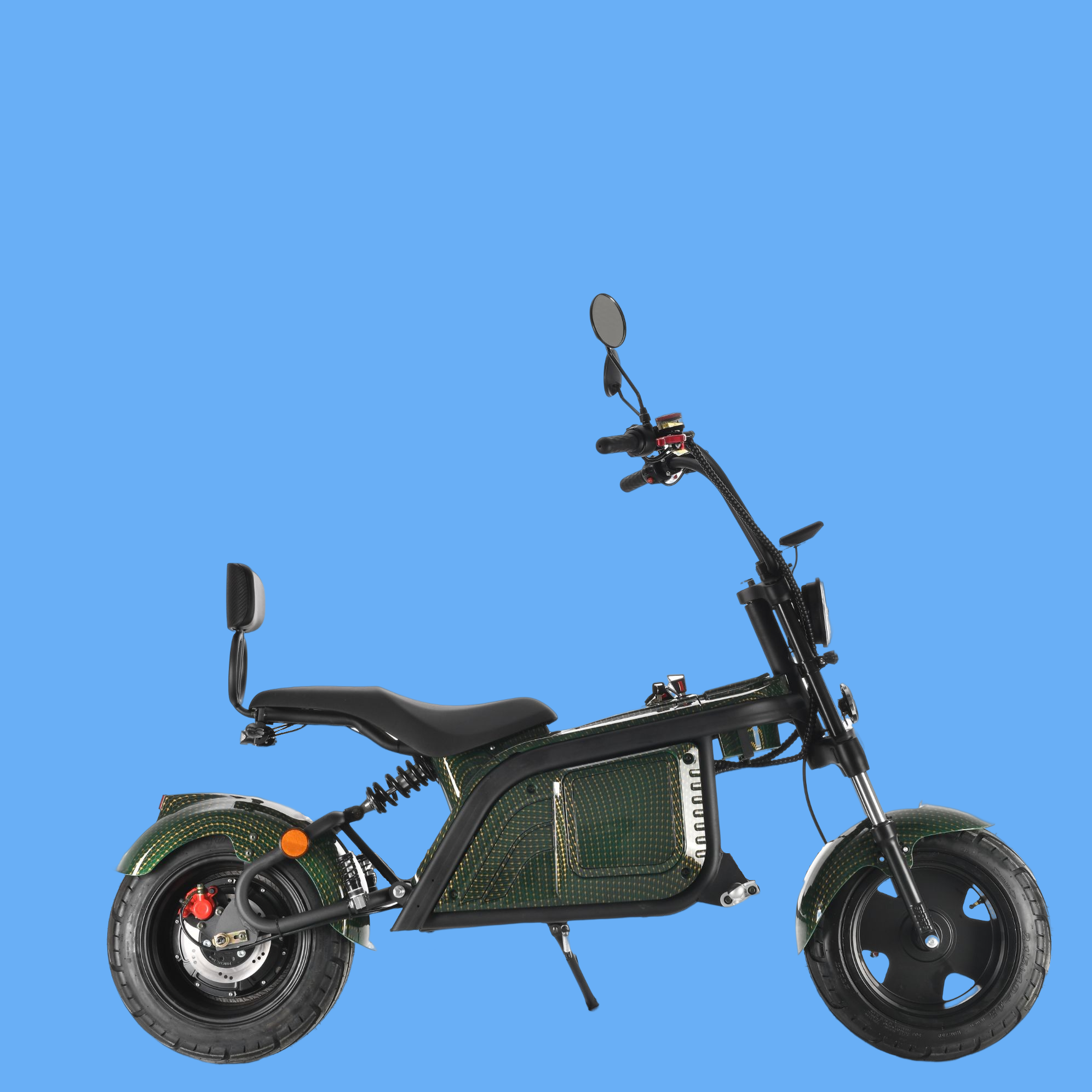 YIDE  R804-M2 Big Wheel 3000W Powerful Motor 30A Lithium Battery Citycoco Electric Scooter