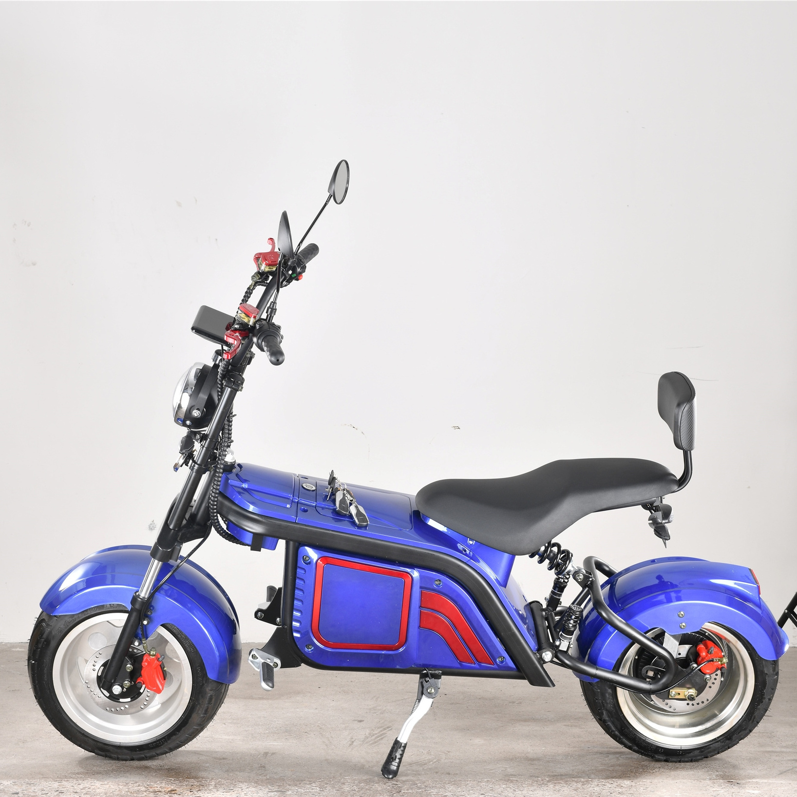 YIDE Chinese Two Wheels  Adult 2 Person High Quality Cheaper Price  Electric  Motos Scooters Motorcycles Ckd Mobility Scooter