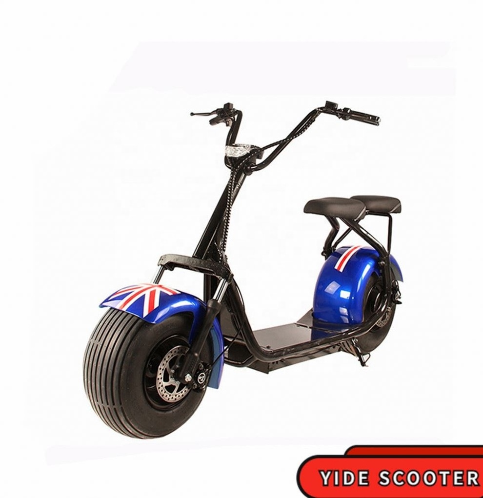 2023 Europe Stock Motorcycle Citycoco Bike Fat Tire Adult citycoco Electric Scooter For Sale