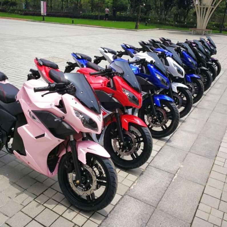 Direct Selling Adult Electric Motorcycle 1000W 60V 20Ah /Electric Scooter 2020 Electric Moped With Pedal