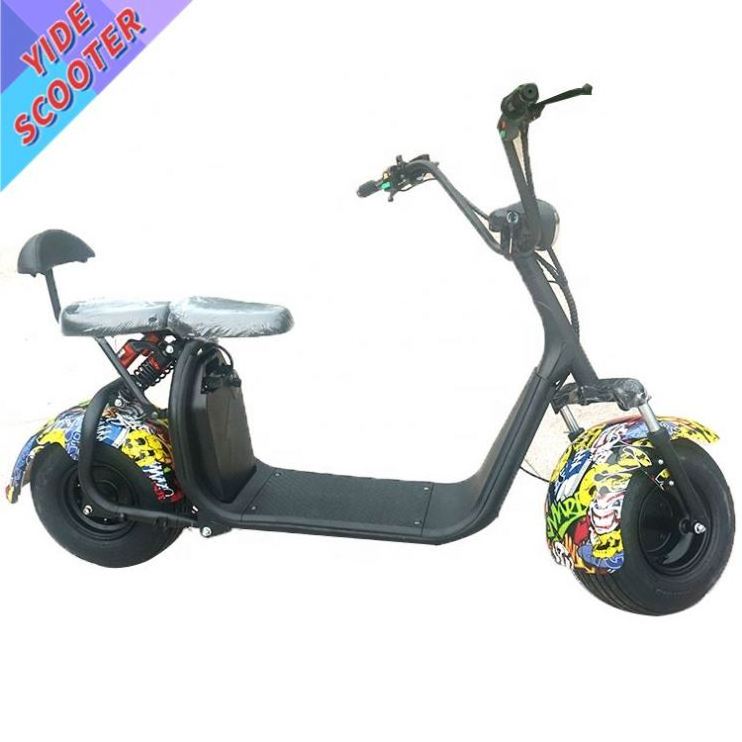 YIDE 3 Wheels 1000W/1500W Electric Motorcycle And Sidecar