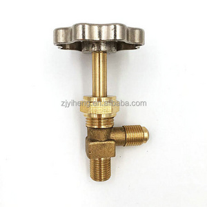 Gas valve / cylinder valve / gas flow control valve