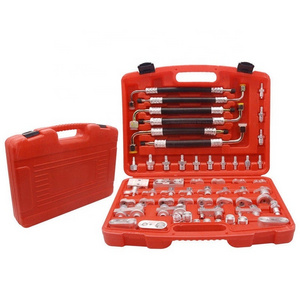 Auto air conditioner stop-leak joint tool truck leak detection test leak detection universal section detection kit