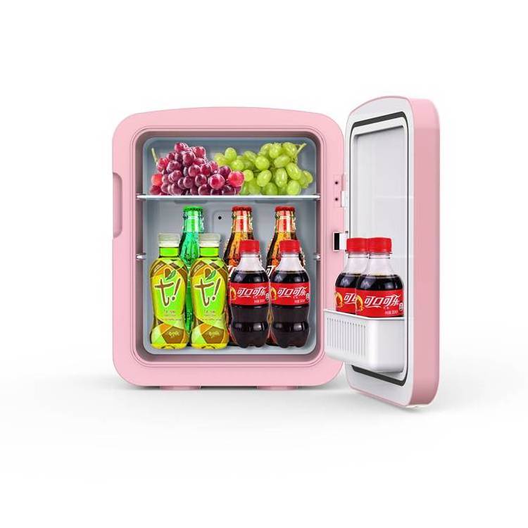 Wholesale car refrigerator cheap portable outdoor 12v  dc skincare hotel small fridge mini beauty fridge small for sale