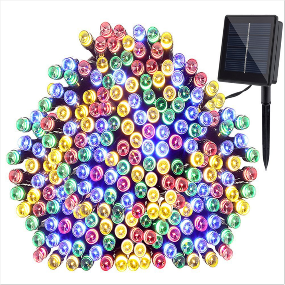 10 Meter 100 LED 8 Modes Solar Waterproof Fairy Outdoor Indoor Decorative Christmas String Light