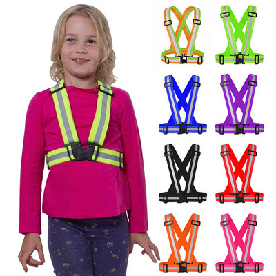 Child HiVisible Reflective Reflector Bands Children Running Gear Girl Boy Night Walking Biking Safety Straps