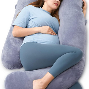 Big Soft Maternity Pregnant Pillow Side Sleeping U Shape Pregnancy Pillow