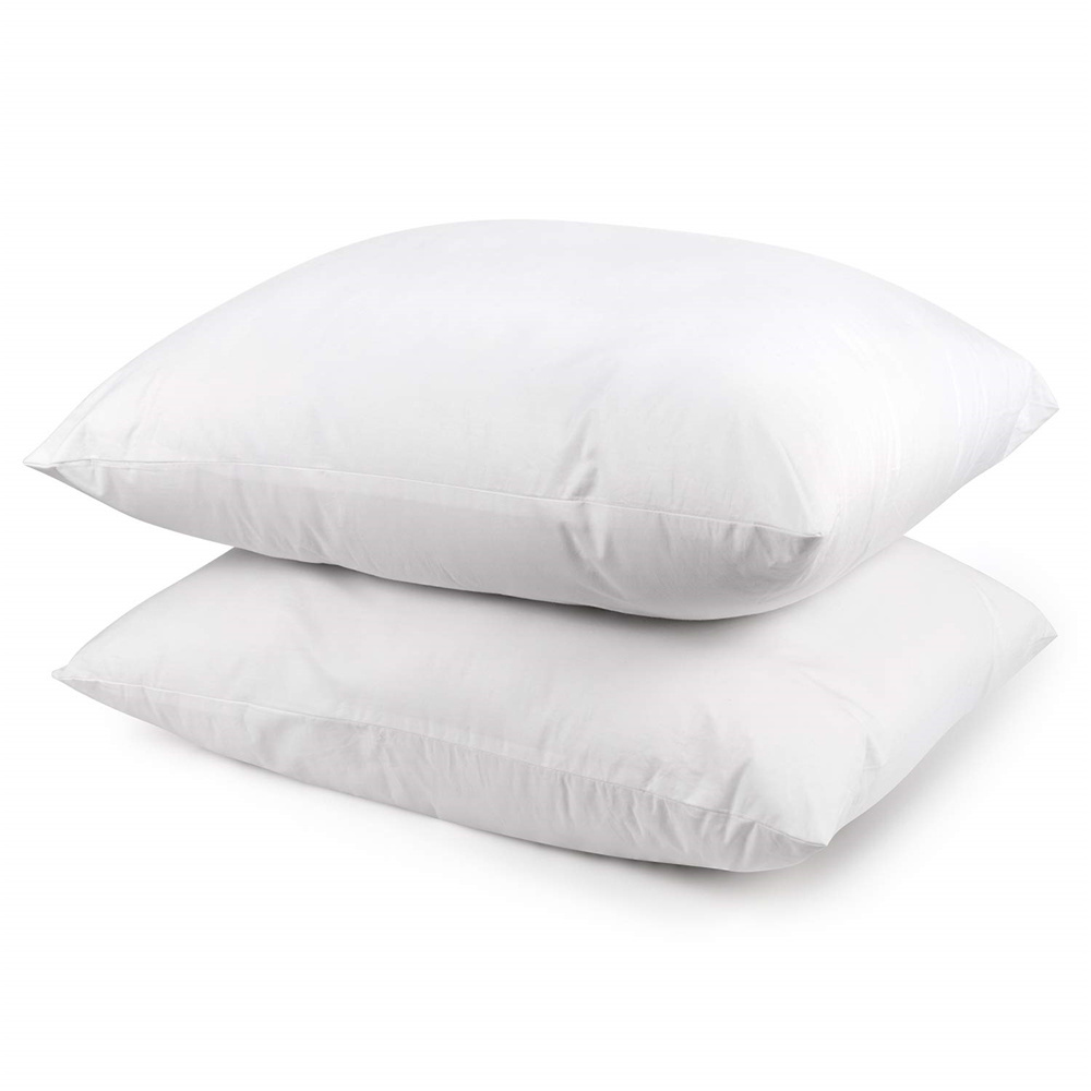 White duck 95% feather 5% down cushion pad pillow insert