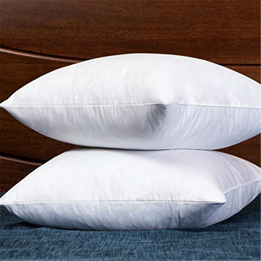 White duck 95% feather 5% down cushion pad pillow insert