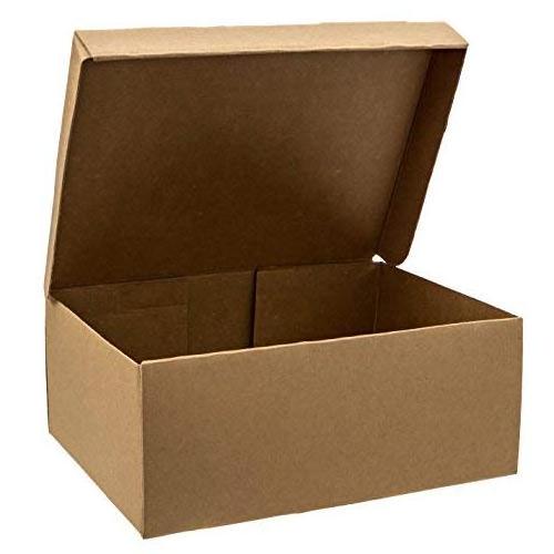 Sports Shoe Storage Box Kraft Storage Box Carton Corrugated Folding Flip Packing Box For Clothes