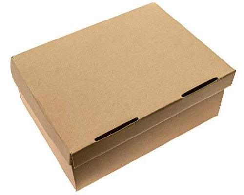 Sports Shoe Storage Box Kraft Storage Box Carton Corrugated Folding Flip Packing Box For Clothes