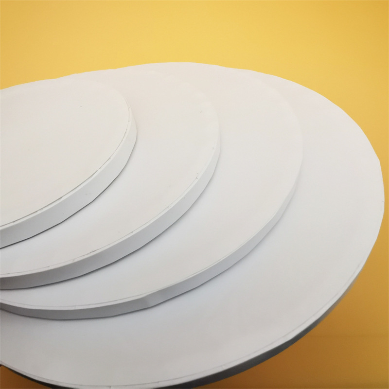 White Grape Leaf Pattern 12mm Corrugated Cake Bottom Tray 8 Inch Cake Base Board Paper Plates Bowls