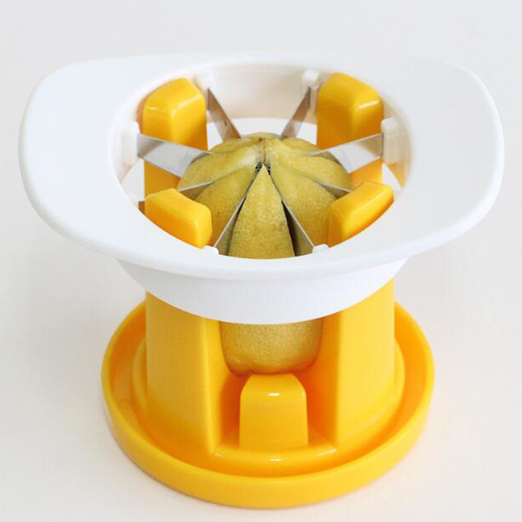 Professional Plastic Kitchen Fruit Cutter Lemon Slicer