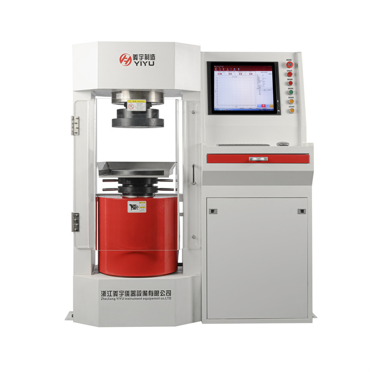 High Pressure YYW-3000DS YIYU computer controlled electro-hydraulic servo 3000KN pressure testing machine