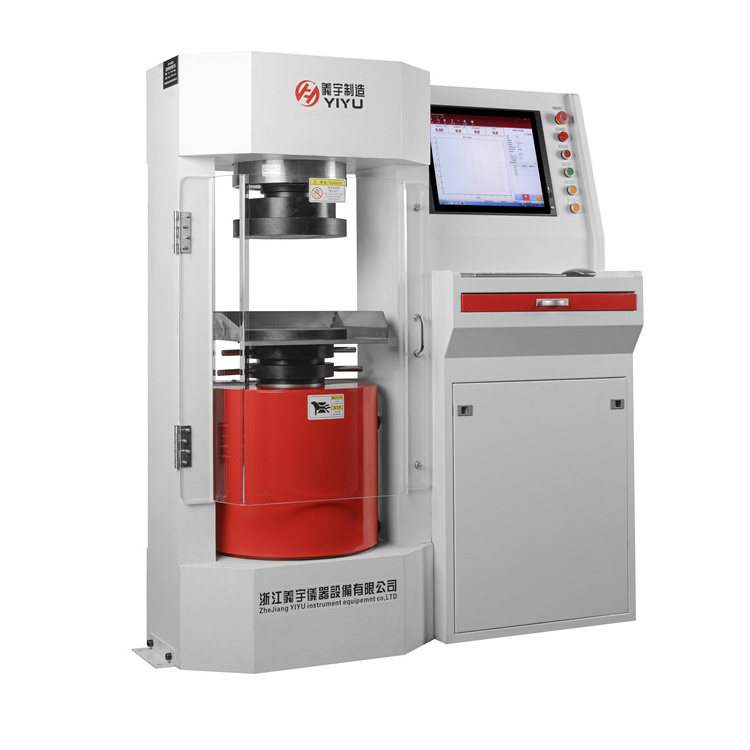 High Pressure YYW-3000DS YIYU computer controlled electro-hydraulic servo 3000KN pressure testing machine