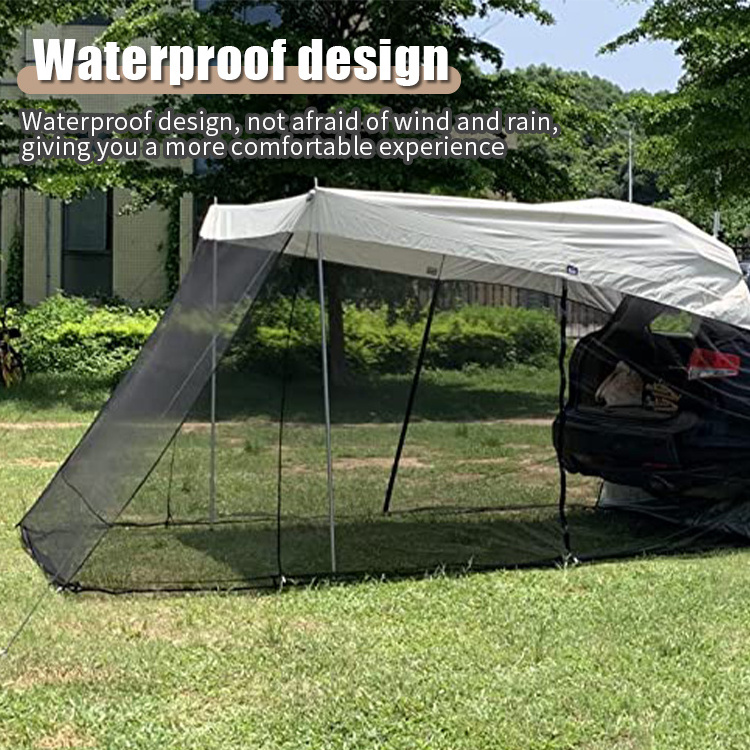 2022 Hot Selling Portable SUV Tent Tailgate Shade Car Tent Canopy for Outdoor tent Camping Car Travel