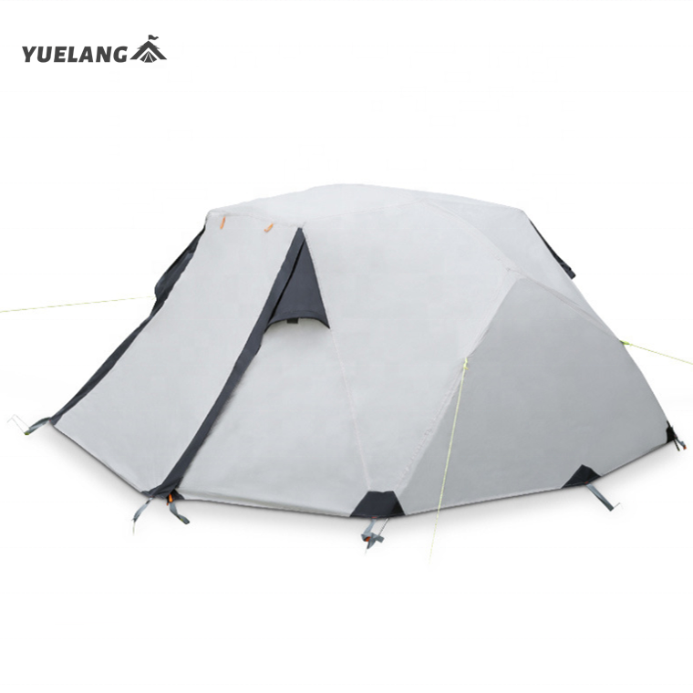 2022 factory direct sales 4-5 Person Ultralight Waterproof tent UV Protection Black Coating Portable Outdoor Camping Tent