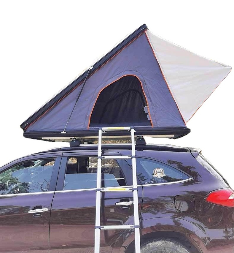 Outdoor adventure camping hardshell car  roof top tent korea tent2-3 person family ten t