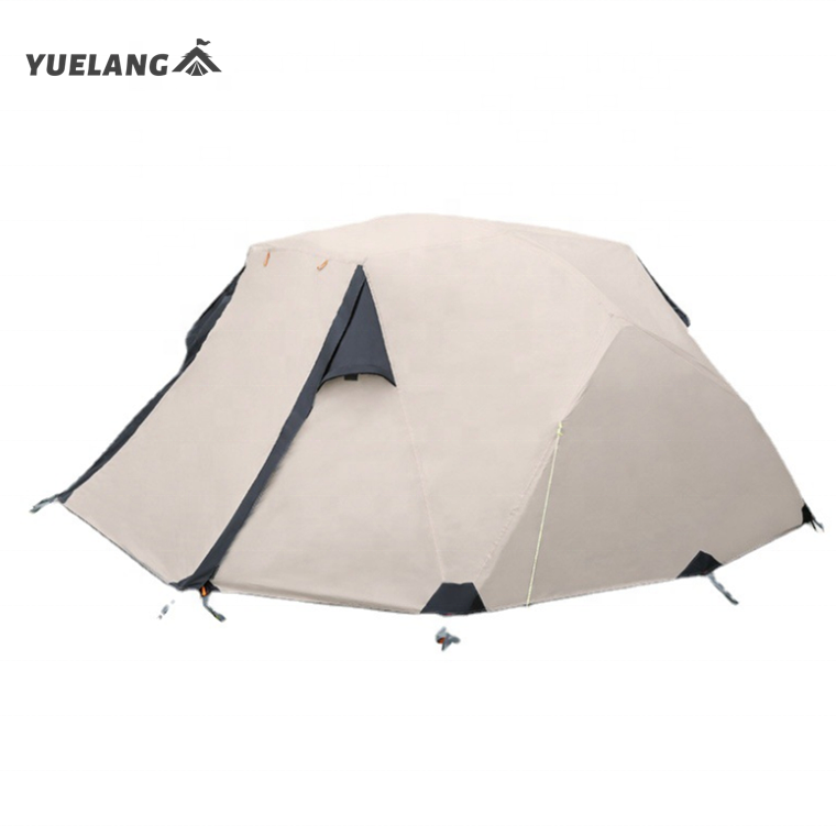 2022 factory direct sales 4-5 Person Ultralight Waterproof tent UV Protection Black Coating Portable Outdoor Camping Tent