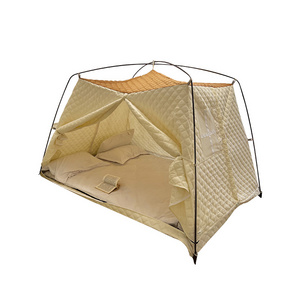 Deluxe hotel dome tent automatic waterproof breathable tent indoor mosquito net thermal tent with screen window