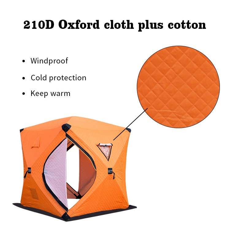 Best quality Winter Fishing House Thickened winter fishing tent Ice fishing tent keep warm Cotton tent