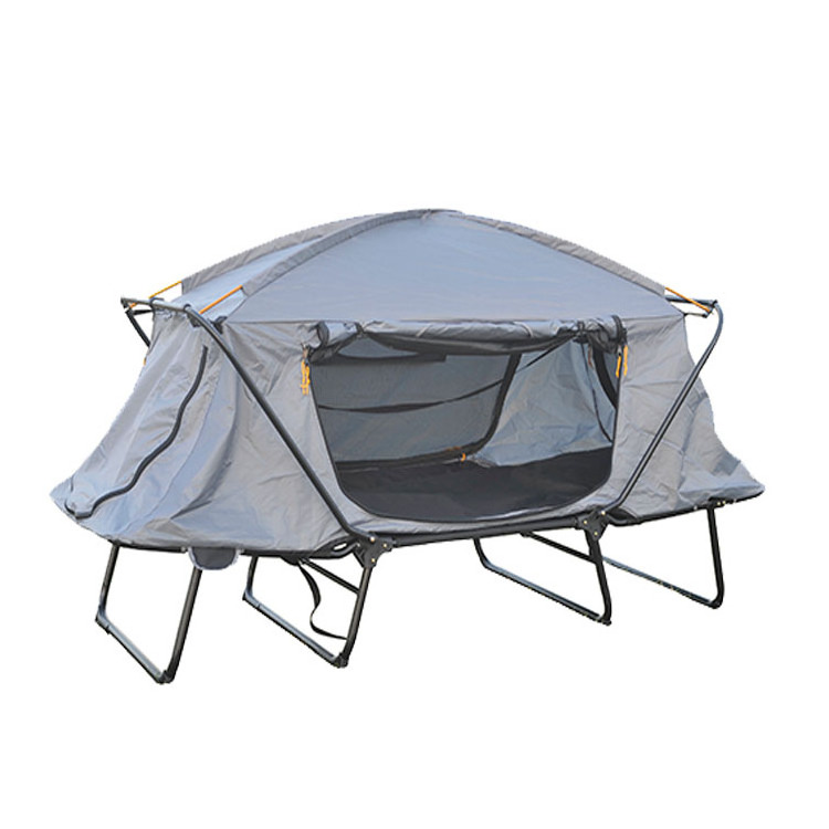 High quality Camping Tent Bed Factory wholesale 2 Person Folding Tent Bed Camping Outdoor Tent Cot