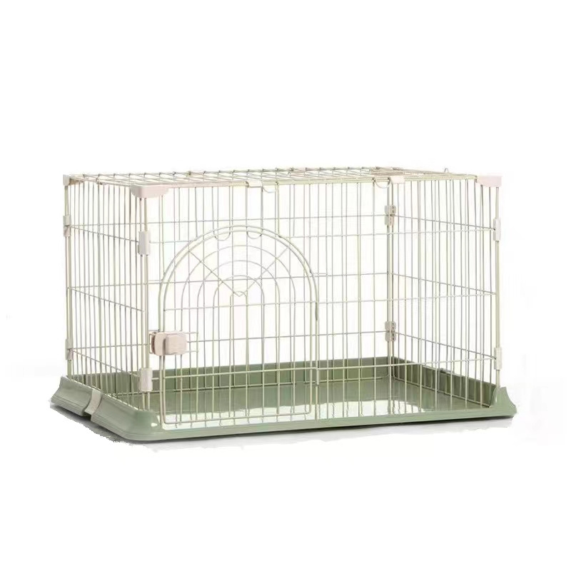 Wholesale Thickened Pet Cages Small Medium Large Dogs Cats Rabbits Indoor Steel Metal Iron Wire Cage Dog Kennels