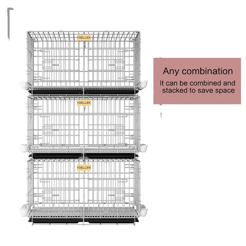 Factory Wholesale Household Pairing Breeding Small Portable Release Pigeon Cage Bird Cage