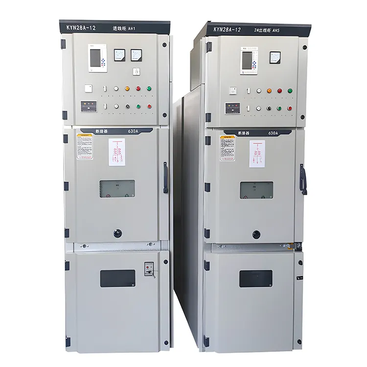 HAYA distribution cabinet switchgear medium voltage switchgear 630a 1250a VCB panel 10kv 12kv KYN28 panel