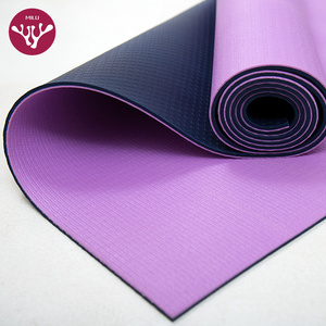 Yoga Mat Non Slip, Anti-tear Yoga Mats Two Colors Thick Workout & Exercise Mat for Yoga, Pilates and Fitness