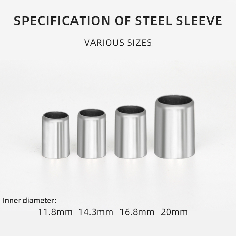 OEM More Size Special Steel Frrule No Rust More Durable Stainless Steel Sleeve