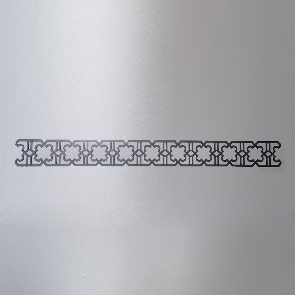 ABYAT Modern Design Laser Cut Perforated Sheet Stainless Steel Metal Panel For Door Art Deco