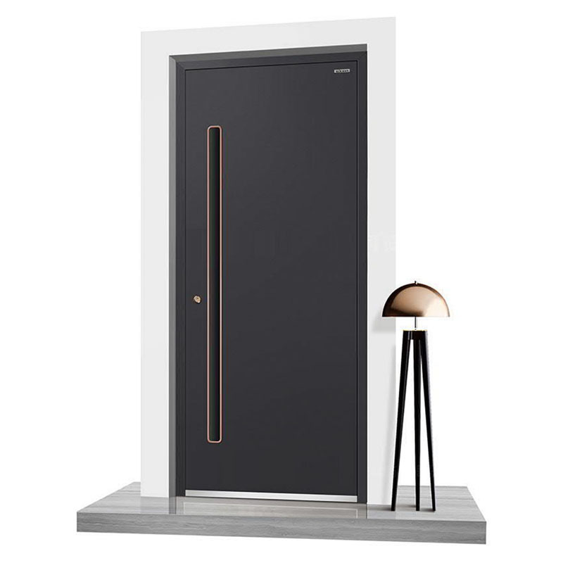 ABYAT American Design House Entrance Front Pivot Door Aluminium Handles And Locks Entry Door