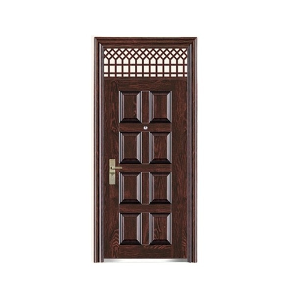 Factory sale directly steel hinges door steel church door for room doors