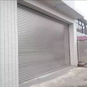 ABYAT Anodised Aluminum Garage Door Industrial Sectional Garage Door