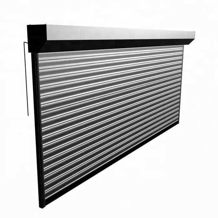 ABYAT Anodised Aluminum Garage Door Industrial Sectional Garage Door