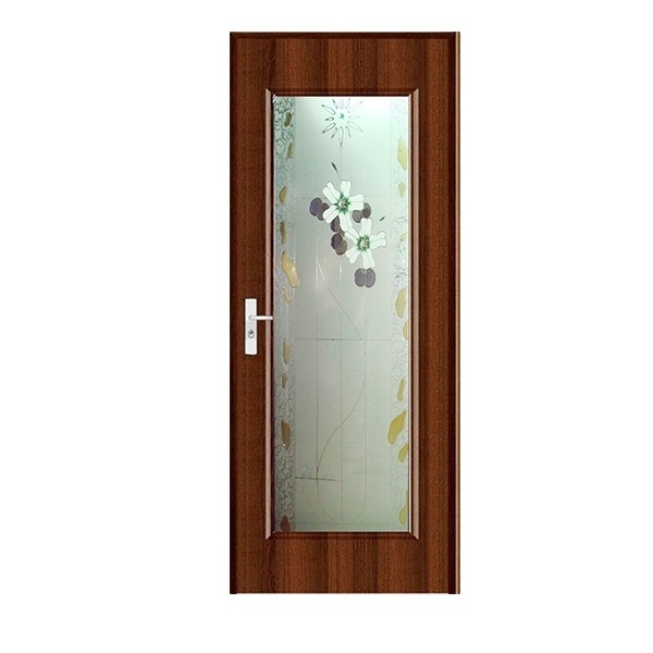 ABYAT Waterproof Interior Aluminum Alloy Fiberglass Bathroom Swing Door