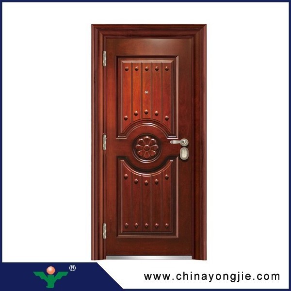 Factory sale directly steel hinges door steel church door for room doors