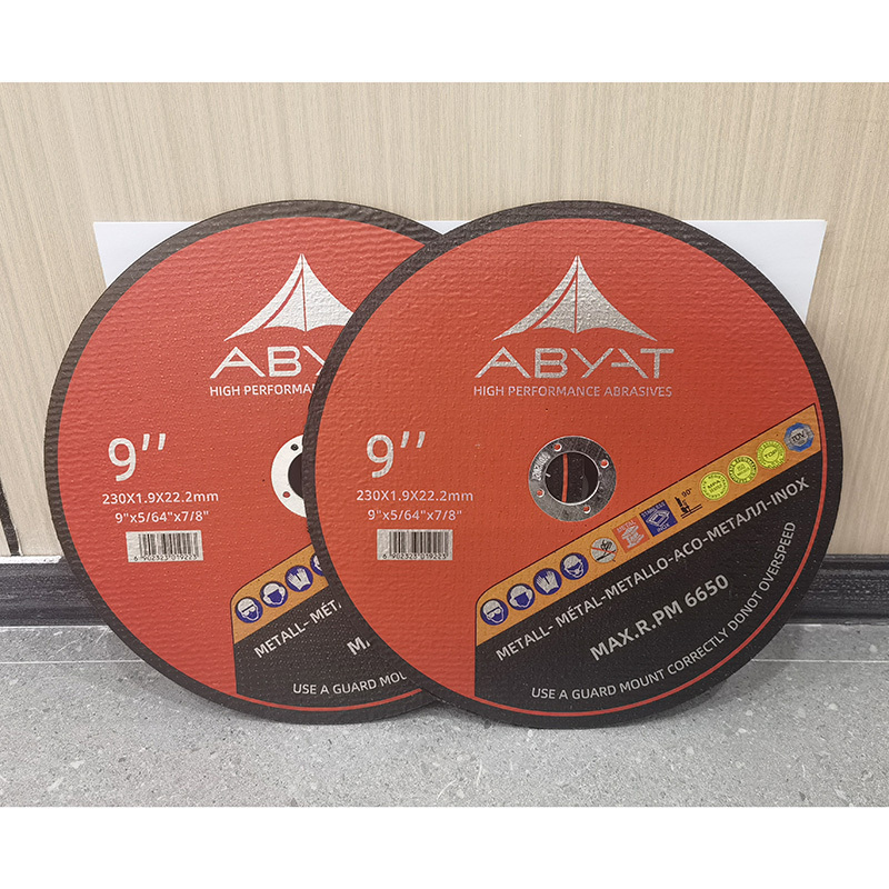 ABYAT 230*6.0*22.2mm Flexible Grinding Wheels Manufacturer Wholesale Silicon Carbide Grinding Wheel Polishing Disc