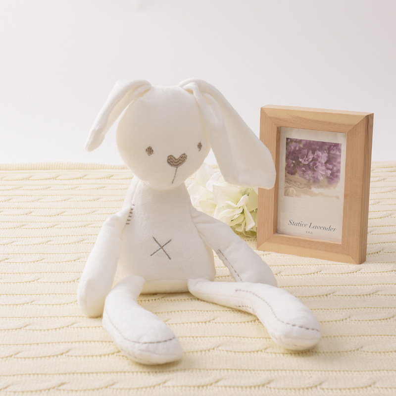 42CM Long ear rabbit baby sleeping plush toys gift for infant kid Lovely Long ear Bunny stuffed rabbit plush dolls