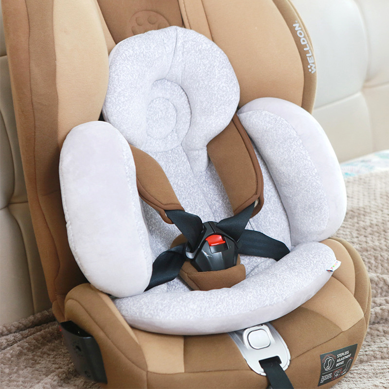 Universal Infant Pram Head Support Pillow Baby Pushchair Seat Liner Stroller Cotton Pad Warm Mat Sleeping Mattress