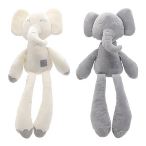 36cm Long-legged Elephant Cute Plush Toy Cute Baby Sleep Comforting Doll Plush Animal Toy Home Decoration Toy Child Toddler Gift