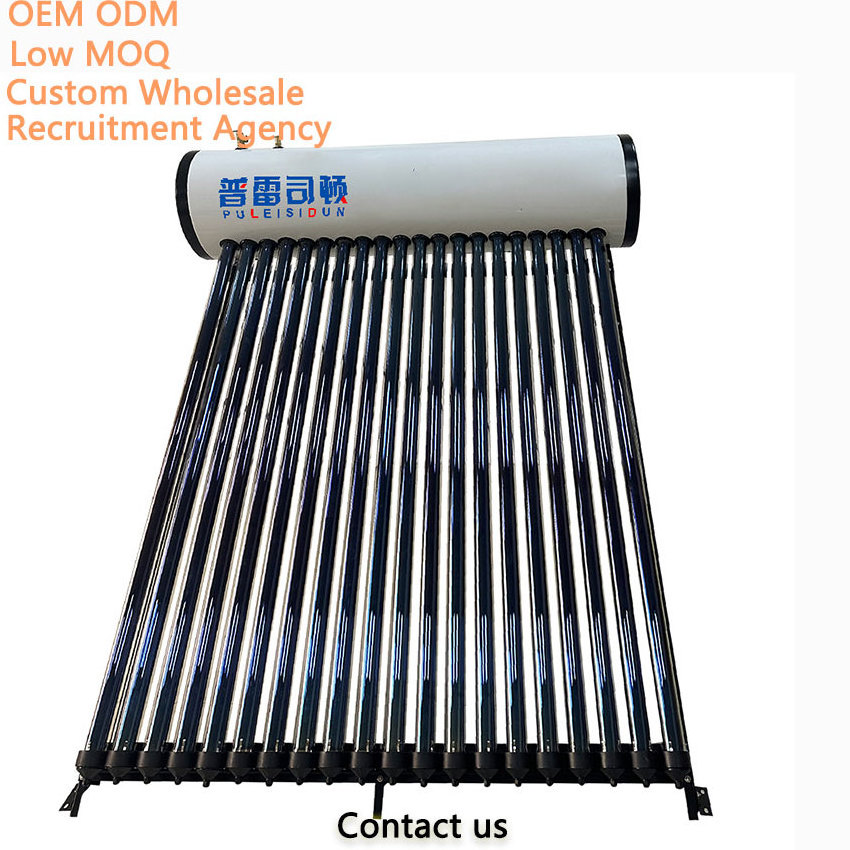 Solar Water Heater Hot sale capacity 200/300 Liter Compact Pressurized Flat Plate Solar Water Heater Energy Hot Water System