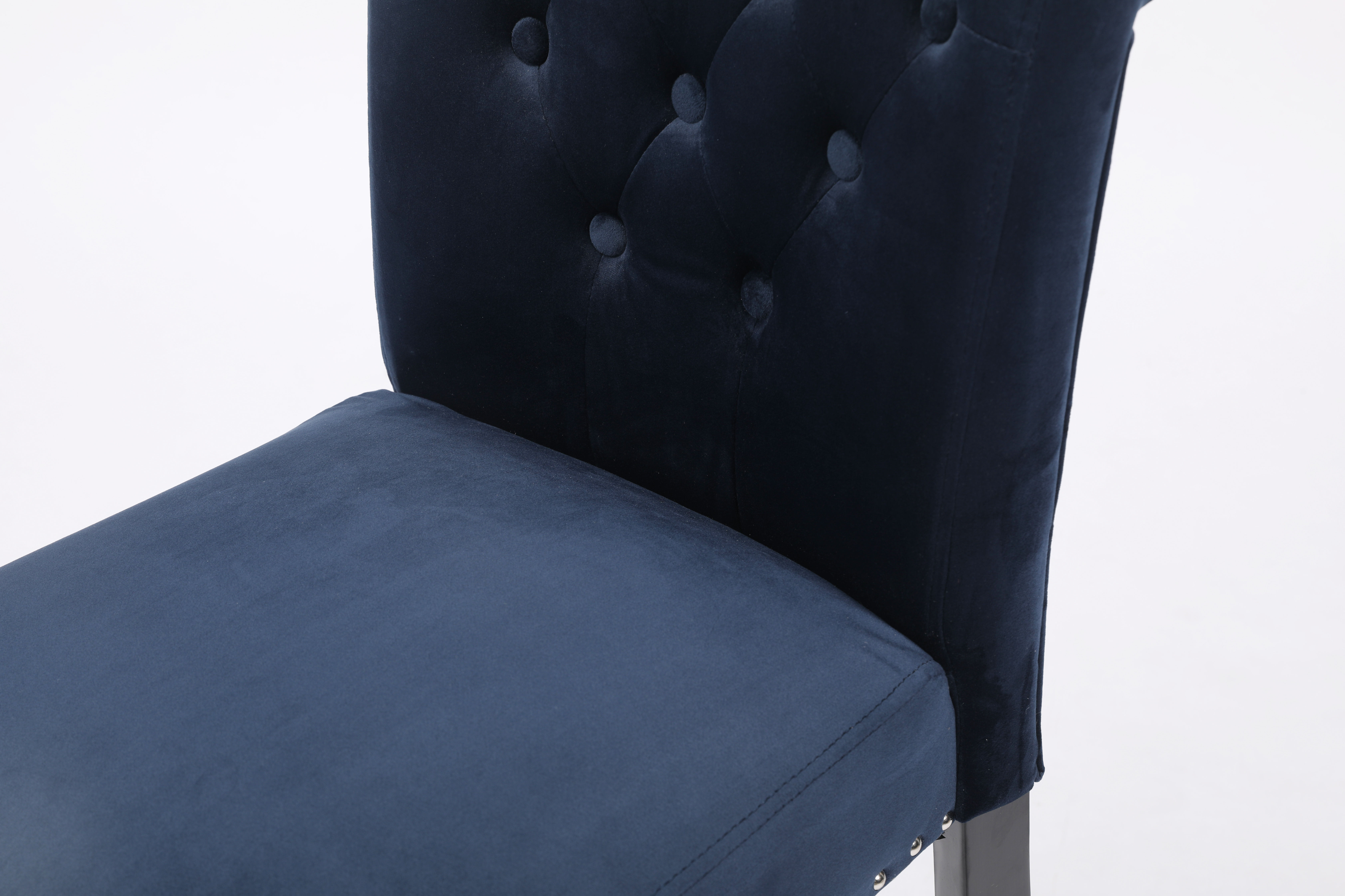 Cotton Navy Blue Solid Wood Bar Chair Superior Quality 2021 New Made in China Modern Commercial Furniture Casino Machine Chair