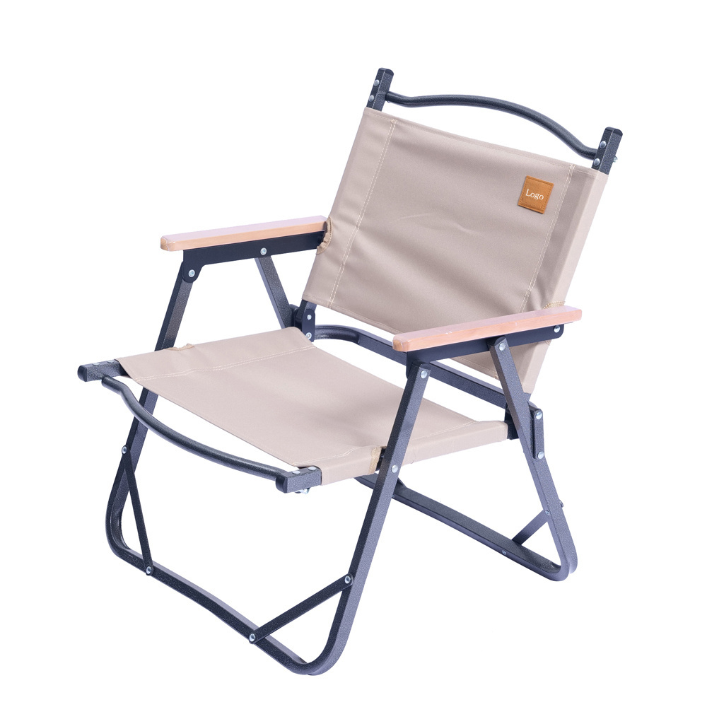 Custom Logo Kids Outdoor Portable Folding Swinging Beach Chairs Camping Chair Wholesale Foldable Camping Chair